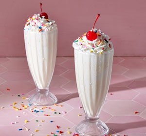 vanilla milkshake